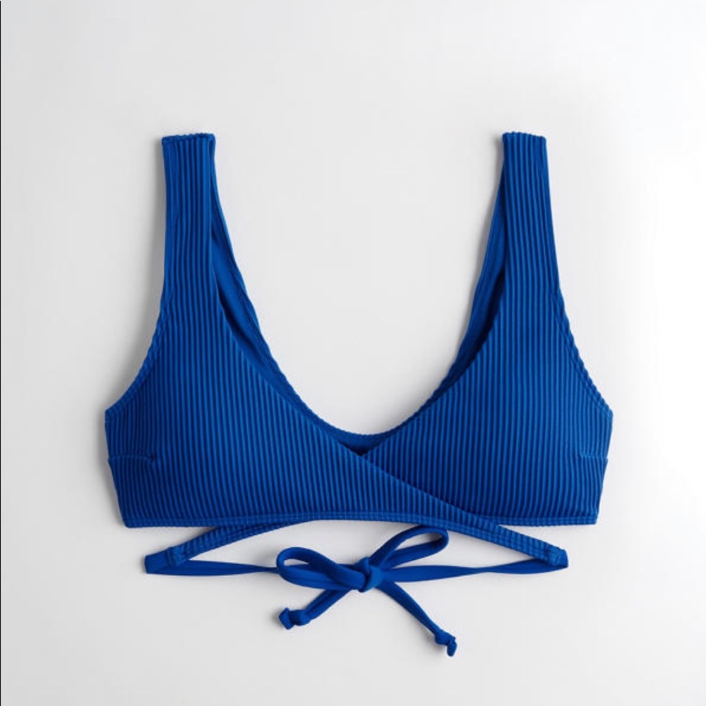 Blue Hollister Wrap Swimsuit
